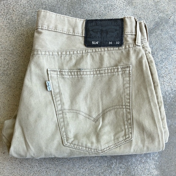 Levi's Other - Levi's 514 Cotton Khaki Pants, 36X32